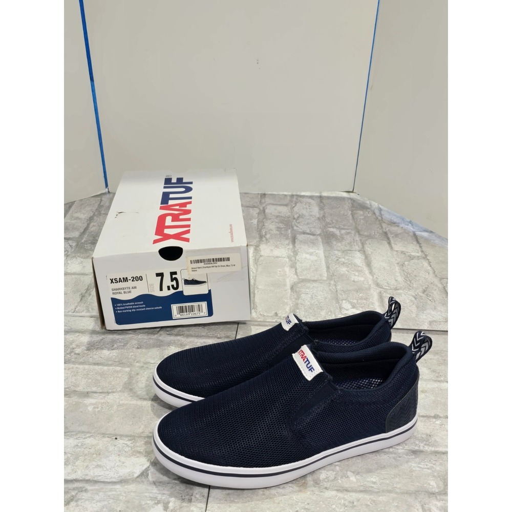 Xtratuf Slip On Boat Shoes Men 7.5 / Women 9.5 Royal Blue XSAM-200 New Boxed